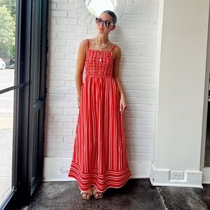 NWT Cleobella Red Ankle Dress